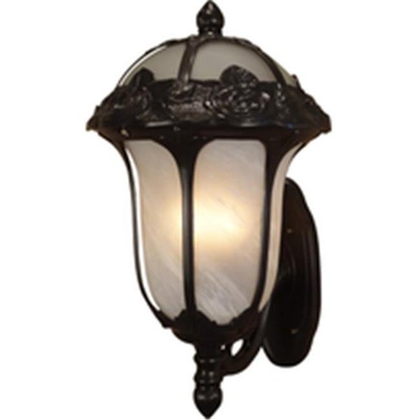 Special Lite Products Special Lite Products F-1714-ORB-AB Rose Garden Small Chain Pendent Light with Alabaster Glass; Oil Rubbed Bronze F-1714-ORB-AB